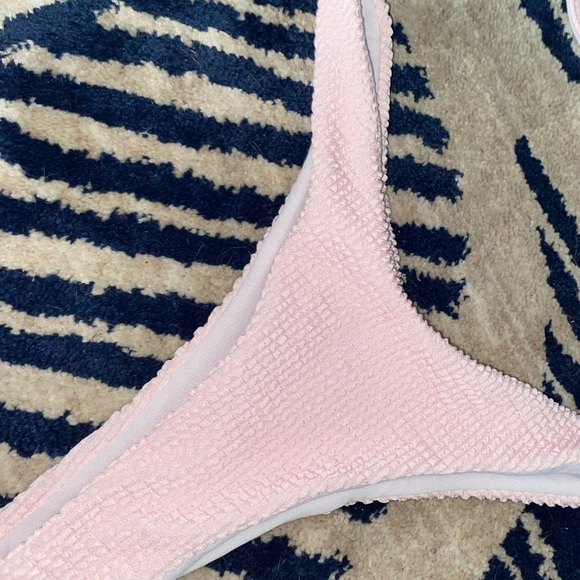 Pink Textured Bikini Set - Picture 3 of 3